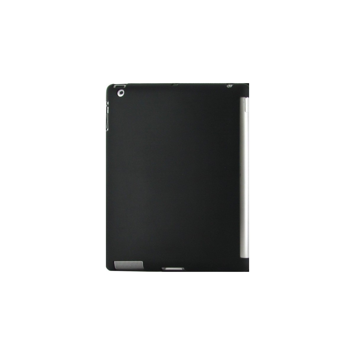 Coque Silicone Gel iPad 3/4 Noir