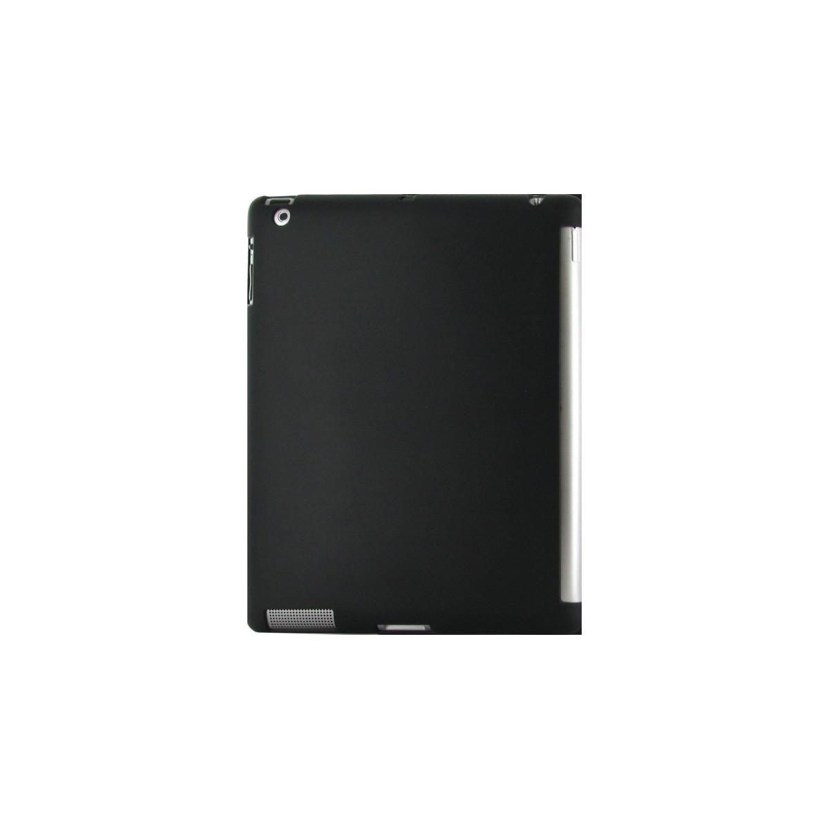 Coque Silicone Gel iPad 3/4 Noir Coque Silicone Gel iPad 3/4 Noir