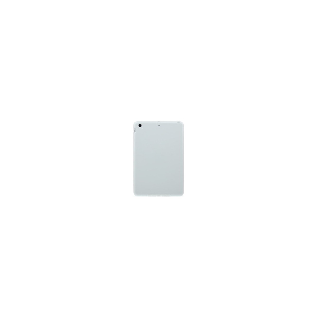 Coque Silicone Gel iPad mini 1/2/3 Blanc Coque Silicone Gel iPad mini 1/2/3 Blanc