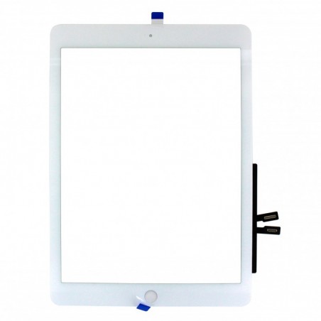 Vitre tactile pour iPad 6 Blanc sans outils
