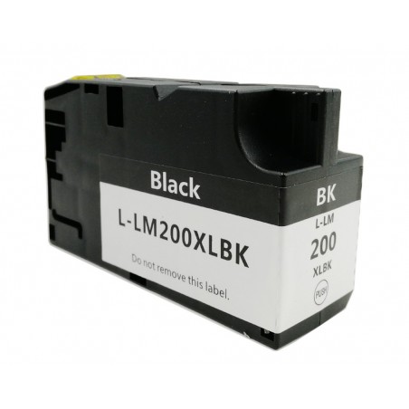 1 Cartouche compatible Lexmark L-LM200XL Noir