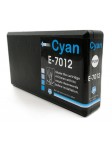 1 Cartouche compatible Epson T7012 Cyan (Série Pyramides)