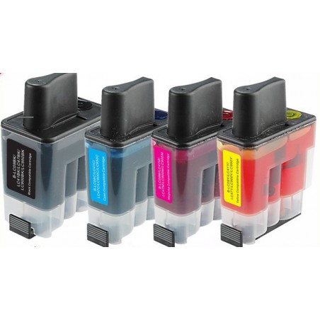 Cartouches rechargeables compatibles Brother LC900