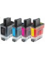 Cartouches rechargeables compatibles Brother LC900