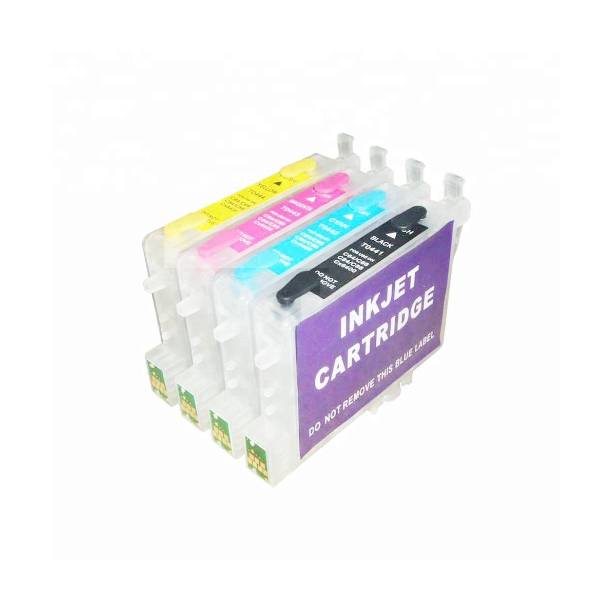 4 Cartouches rechargeables Epson T0441-0444 4 Cartouches rechargeables Epson T0441-0444