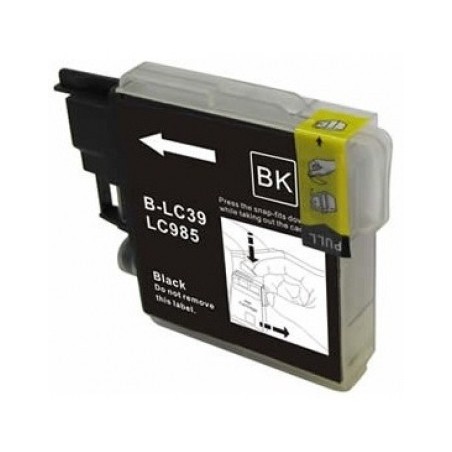 1 Cartouche compatible avec Brother LC-39/LC975/LC985 Noir