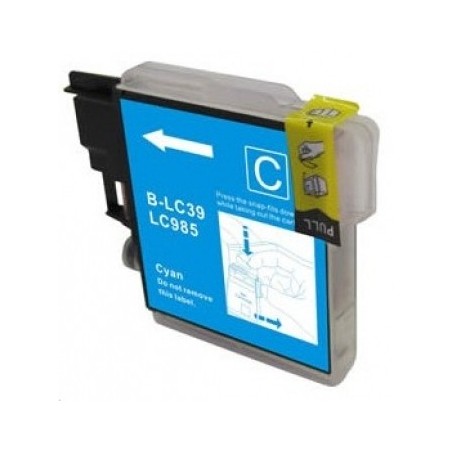 1 Cartouche compatible avec Brother LC-39/LC975/LC985 Cyan