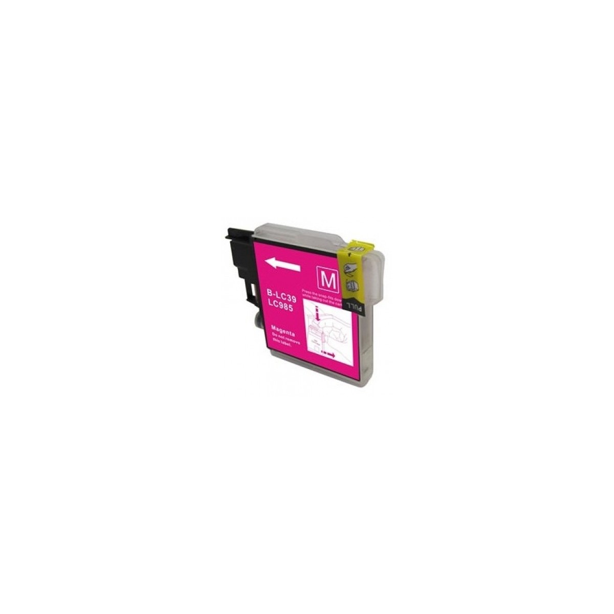 1 Cartouche compatible avec Brother LC-39/LC975/LC985 Magenta