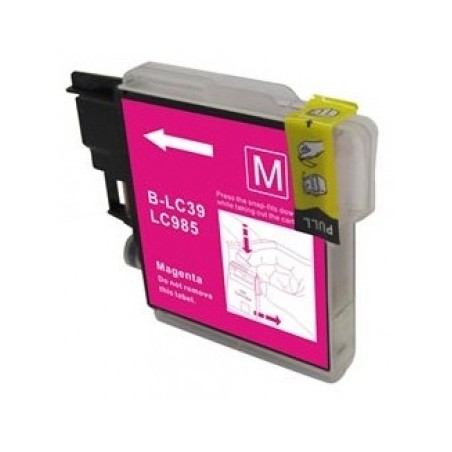 1 Cartouche compatible avec Brother LC-39/LC975/LC985 Magenta