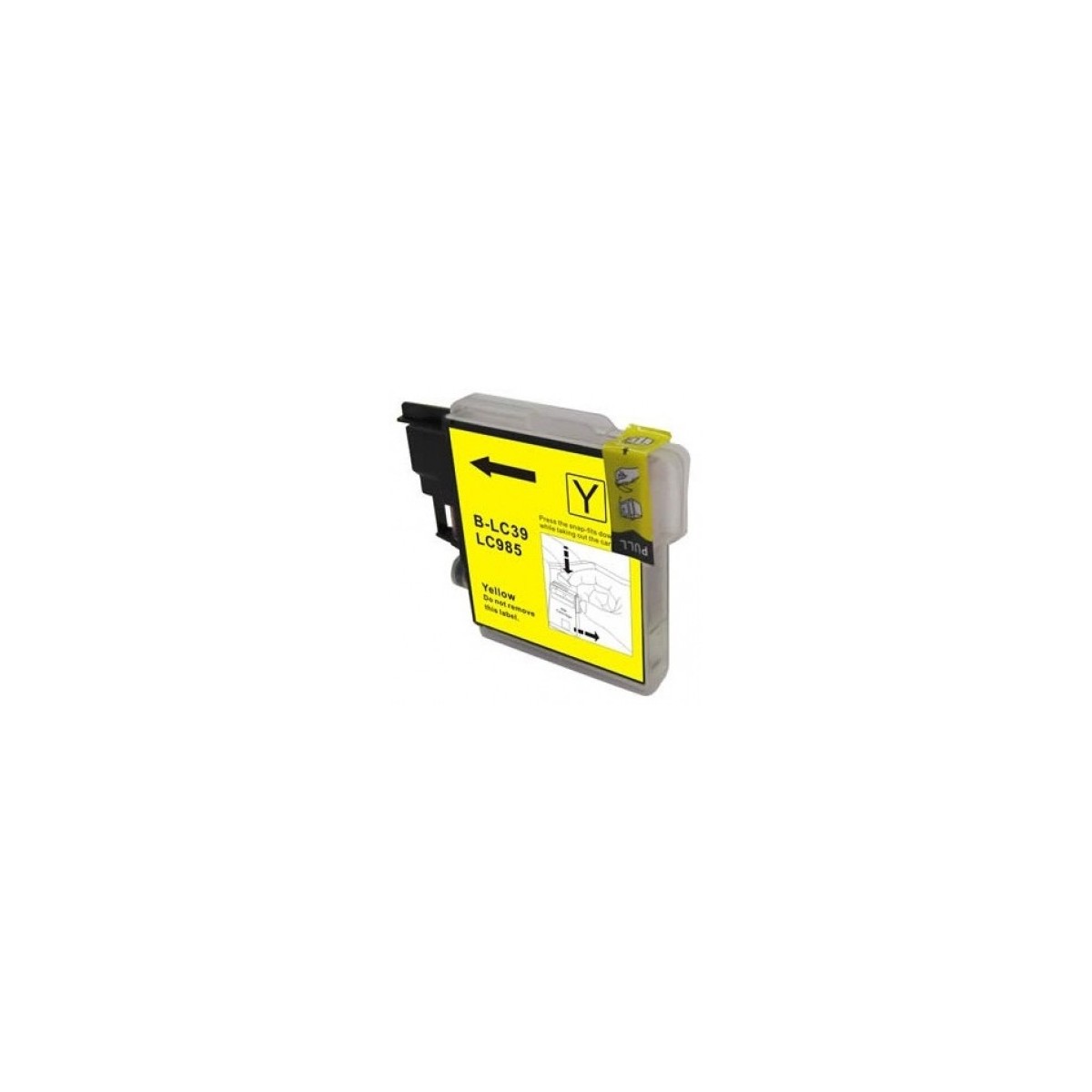 1 Cartouche compatible avec Brother LC-39/LC975/LC985 Yellow
