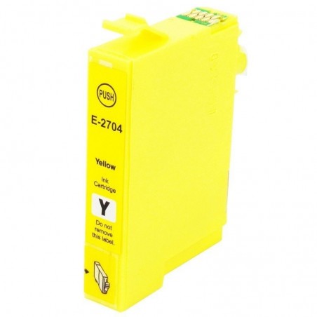 1 Cartouche compatible Epson T2704 Yellow