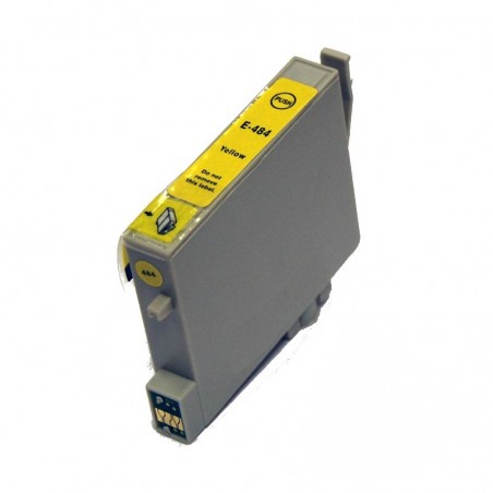 1 Cartouche compatible Epson T484 Yellow (Série Hippocampe)