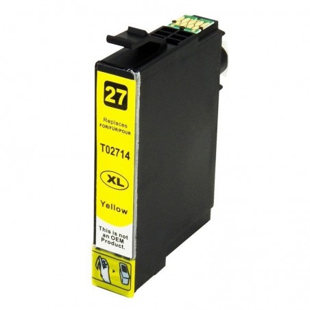 1 Cartouche compatible Epson T2714 Yellow (Série Réveil)