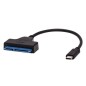 Adaptateur Type-C SATA 2.5 SSD-HDD BLEU Adaptateur Type-C SATA 2.5 SSD-HDD BLEU