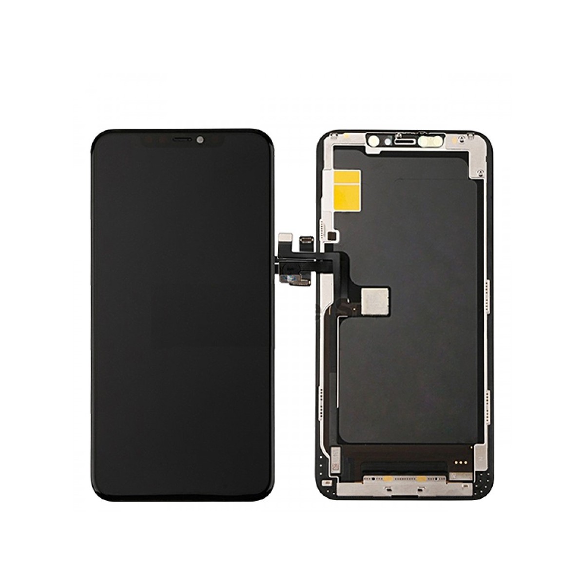 ECRAN OLED POUR IPHONE 11 PRO NOIR VITRE TACTILE SUR CHASSIS SANS OUTILS