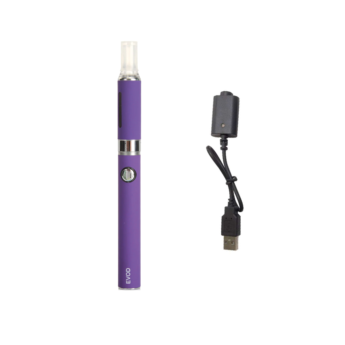 Cigarette Electronique vaprizer EVOD 1,5ml atomiseur batterie 900 mAh Voilet