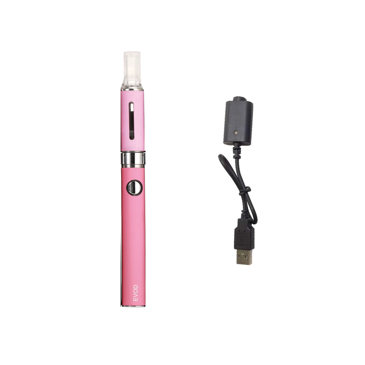 Cigarette Electronique vaprizer EVOD 1,5ml atomiseur batterie 900 mAh Rose