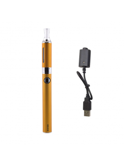 Cigarette Electronique vaprizer EVOD 1,5ml atomiseur batterie 900 mAh Or