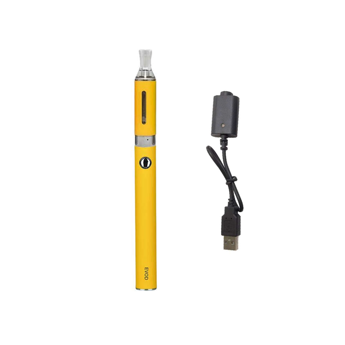 Cigarette Electronique vaprizer EVOD 1,5ml atomiseur batterie 900 mAh Orange