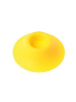 Ventouse en silicone pour cigarette électronique Ego Jaune