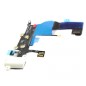 NAPPE DOCK CONNECTEUR DE CHARGE ET JACK POUR IPHONE 5 BLANC NAPPE DOCK CONNECTEUR DE CHARGE ET JACK POUR IPHONE 5 BLANC