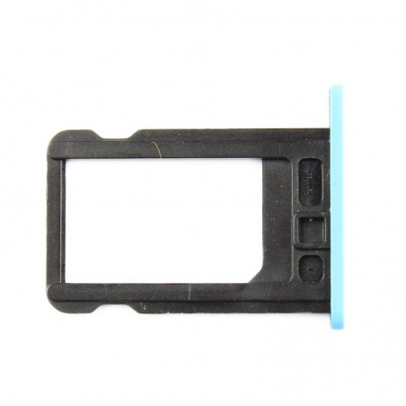 Tiroir Carte Sim pour iPhone 5C Bleu