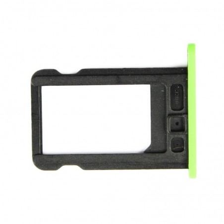 Tiroir Carte Sim pour iPhone 5C Vert