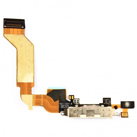 Nappe connecteur de charge Blanc iPhone 4S