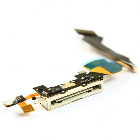 Nappe connecteur de charge Blanc iPhone 4S