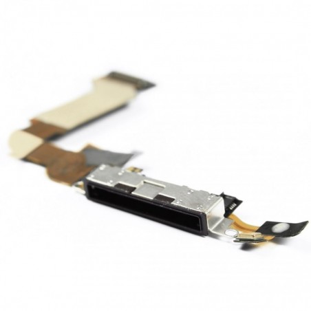 Nappe connecteur de charge Noir iPhone 4S