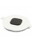 Nappe bouton Home Complet Blanc iPhone 4S