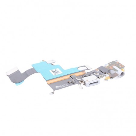NAPPE JACK ECOUTEUR + CONNECTEUR DE CHARGE IPHONE 6 BLANC