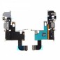 NAPPE JACK POUR IPHONE 6 ECOUTEUR + CONNECTEUR DE CHARGE GRIS-NOIR