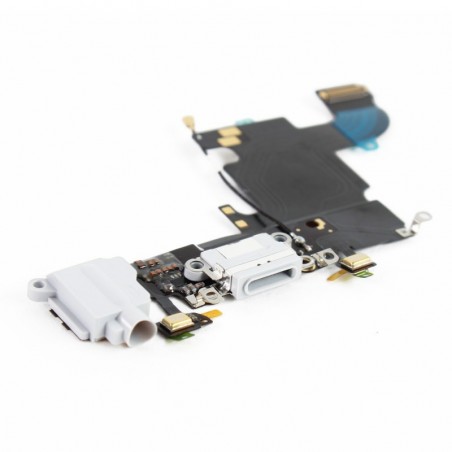 Nappe jack écouteur + connecteur de charge iPhone 6s Blanc