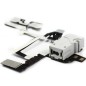 Nappe prise jack vibreur volume audio pour iPhone 4 Blanc Nappe prise jack vibreur volume audio pour iPhone 4 Blanc