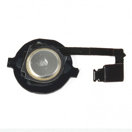 Nappe bouton Home Complet Noir Pour iPhone 4