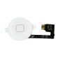 Nappe bouton Home Complet Blanc Pour iPhone 4