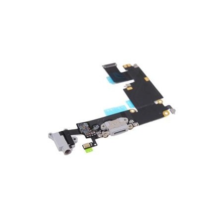 Nappe jack écouteur + connecteur de charge iPhone 6 Plus Gris