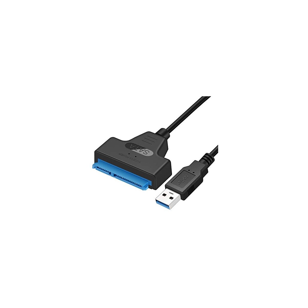 Adaptateur USB 3.0 SATA 2.5 SSD-HDD BLEU 20cm