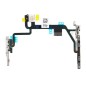 Nappe flex bouton power volume vibreur flash avec pièce métallique pour iPhone 8