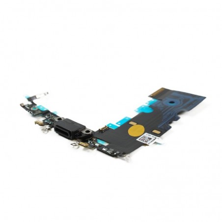 Nappe dock flex connecteur de charge noir micro antenne pour iPhone 8
