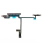 Nappe flex bouton volume vibreur avec pièce métallique assemblé pour iPhone X