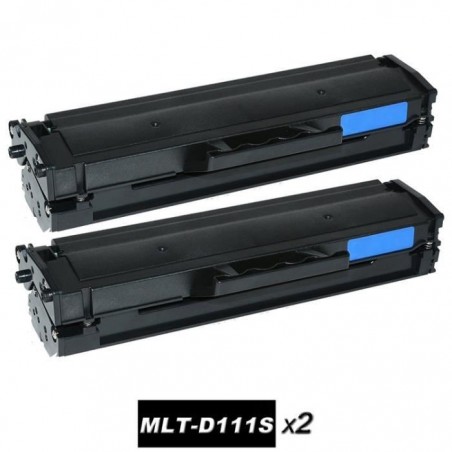 2 Toners compatible SAMSUNG MLT-D111S