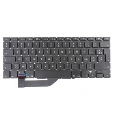 Clavier AZERTY Français Pour Apple MacBook Pro 15" Retina 15"4 A1398 (2012-2015)