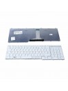 Clavier Français compatible Toshiba Satellite Pro C670 C670D L670 L670D Série NEUF Blanc