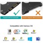 Adaptateur Type-C SATA 2.5 SSD-HDD BLEU Adaptateur Type-C SATA 2.5 SSD-HDD BLEU