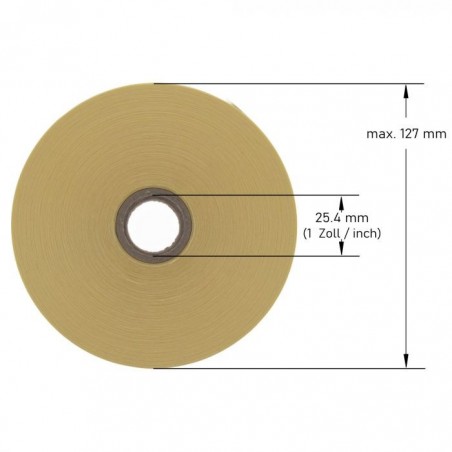 1000 Étiquettes Thermique Eco 100 x 50 mm - Mandrin Ø25mm