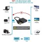 HDMI vers VGA 1080P Plaqué d'or Mâle à Femelle Câble Adaptateur Convertisseur Hd HDMI vers VGA 1080P Plaqué d'or Mâle à Femelle Câble Adaptateur Convertisseur Hd
