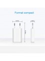 Chargeur compatible iPhone avec Câble Chargeur Adaptateur pour iPhone 7/8/11/12 Mini Plus Pro XS