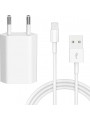 Chargeur compatible iPhone avec Câble Chargeur Adaptateur pour iPhone 7/8/11/12 Mini Plus Pro XS